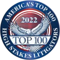 America's Top 100 High-Stakes Litigators, 2022